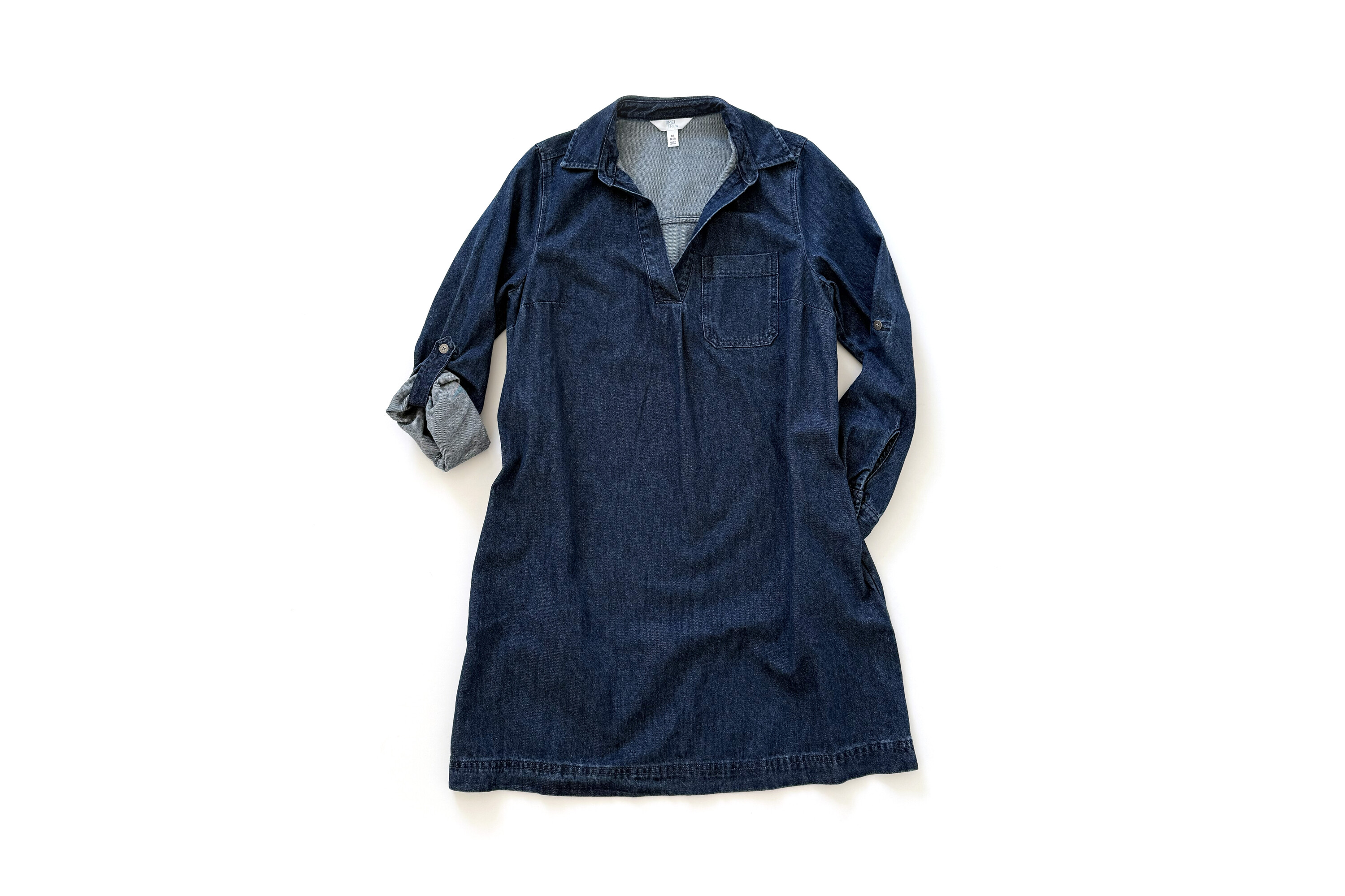 Time and Tru Denim Shirt Dress