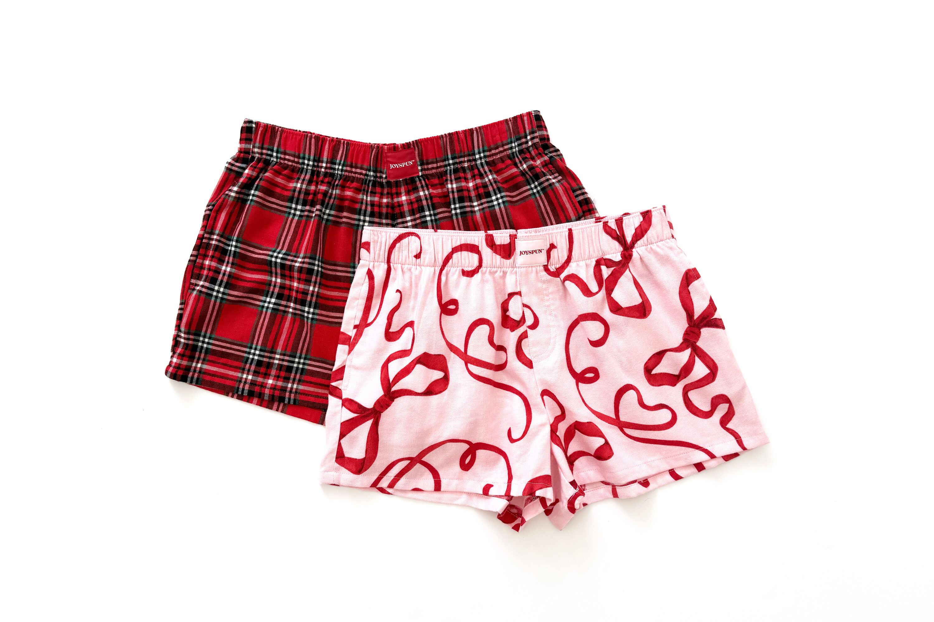 Joyspun Flannel Pajama Boxer Shorts