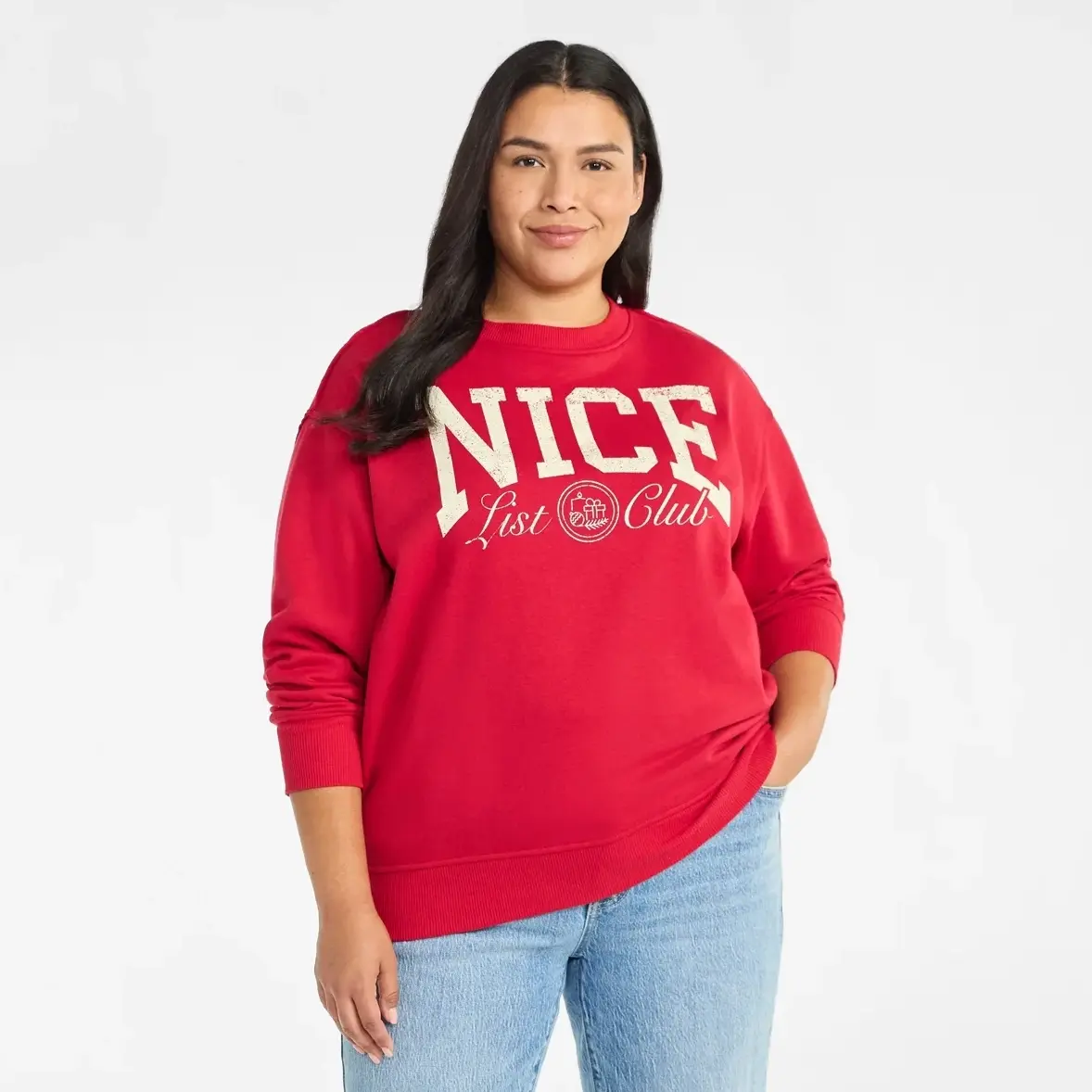 Terra & Sky Nice List Club Graphic Sweatshirt