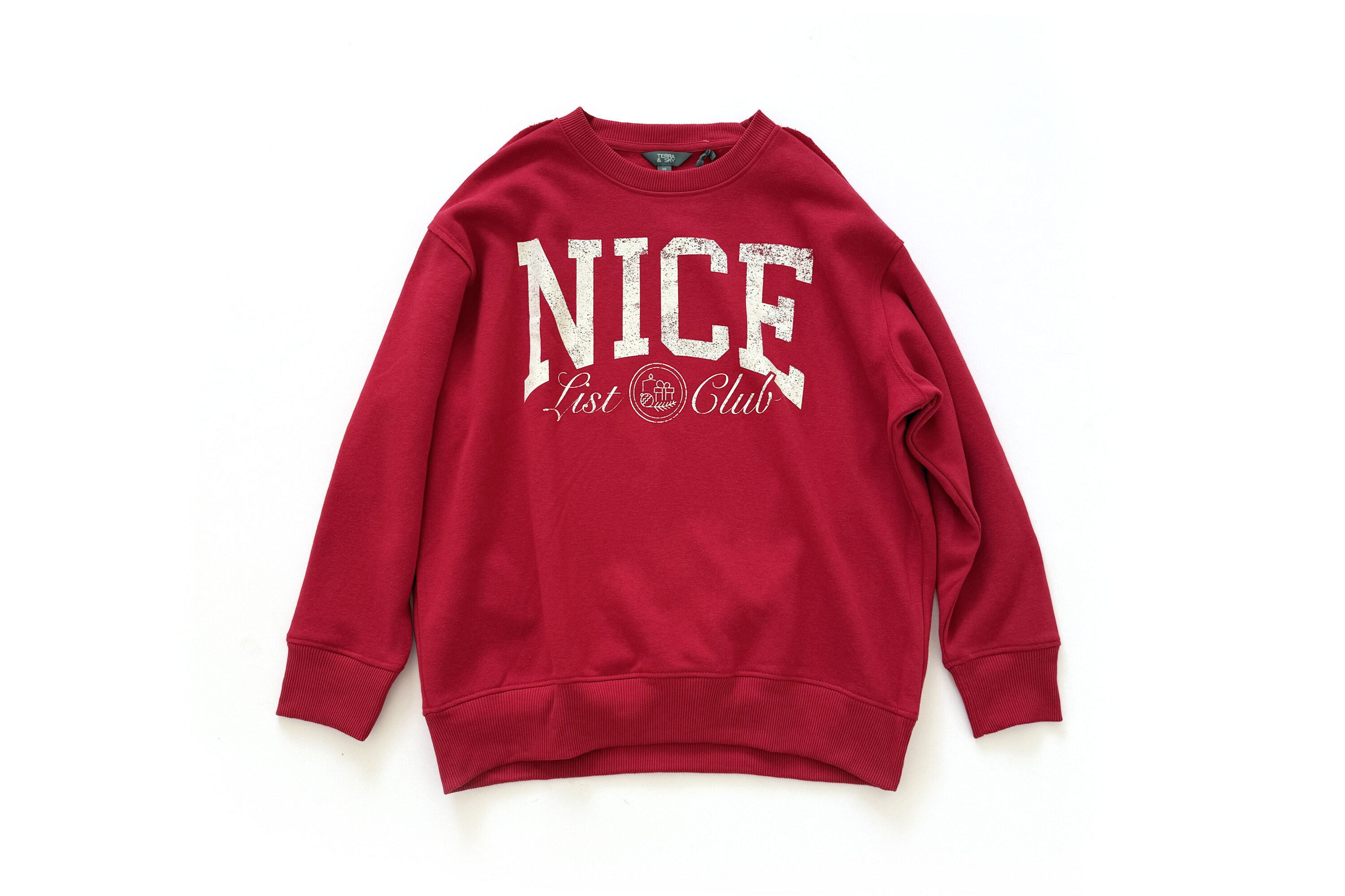 Terra & Sky Nice List Club Graphic Sweatshirt