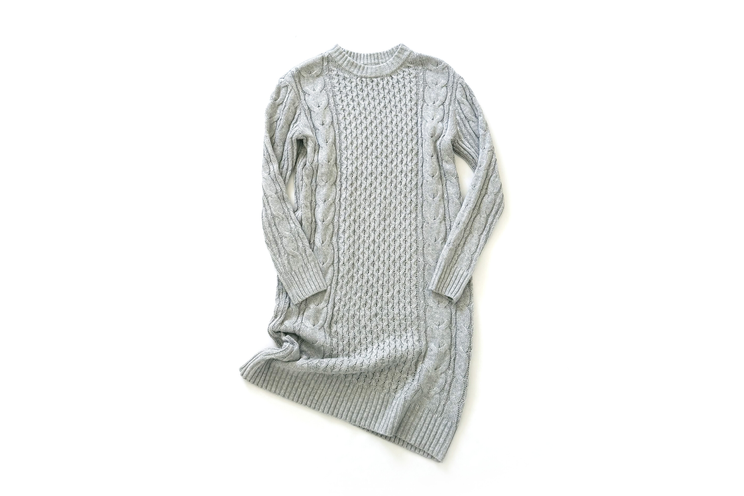 Time and Tru Cable Knit Sweater Dress