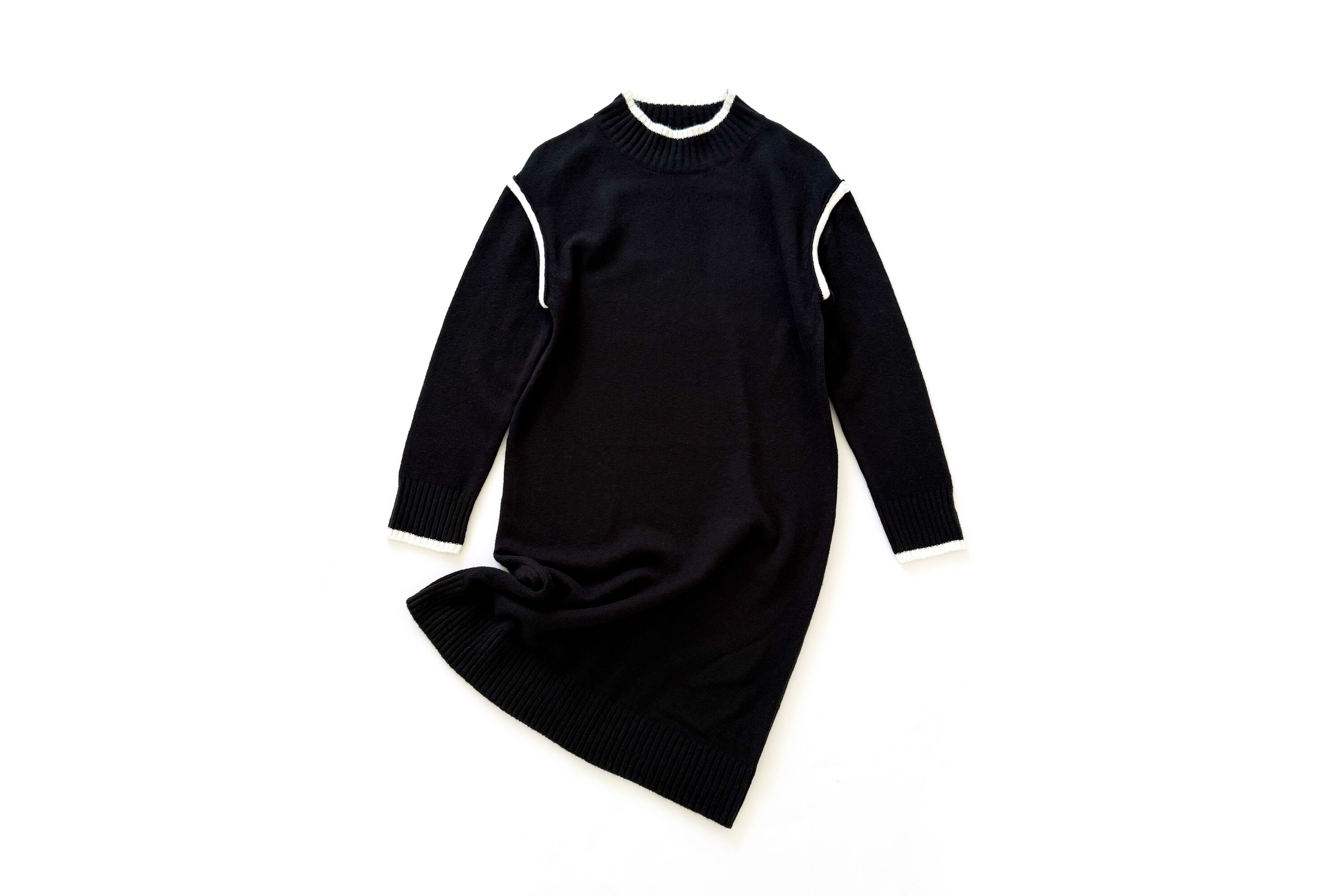 Time and Tru Tipped Sweater Dress