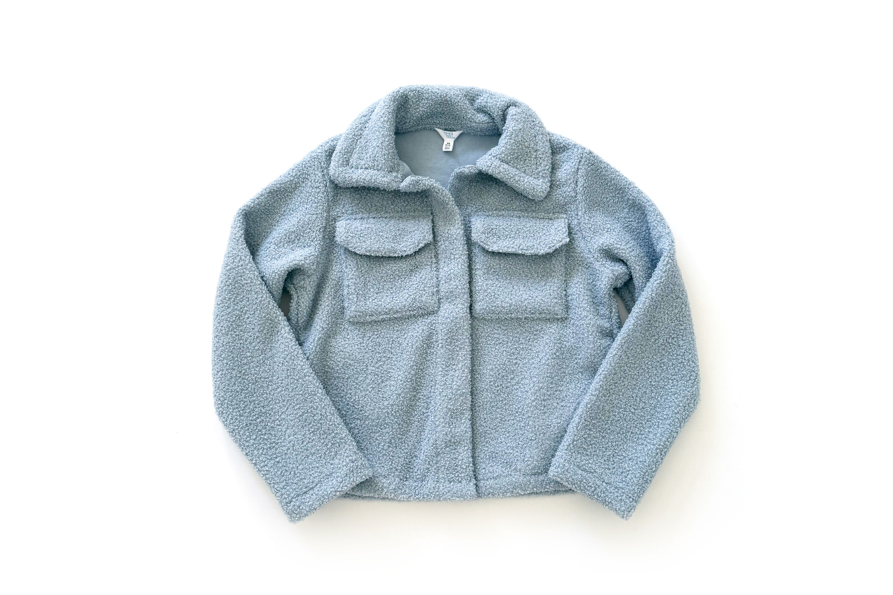 Time and Tru Boucle Trucker Jacket