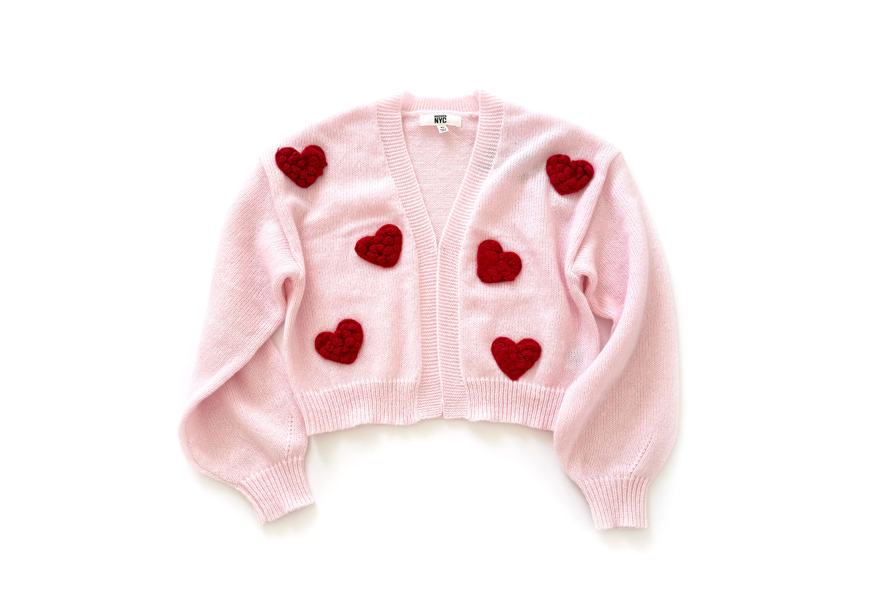 Madden NYC Heart Cardigan