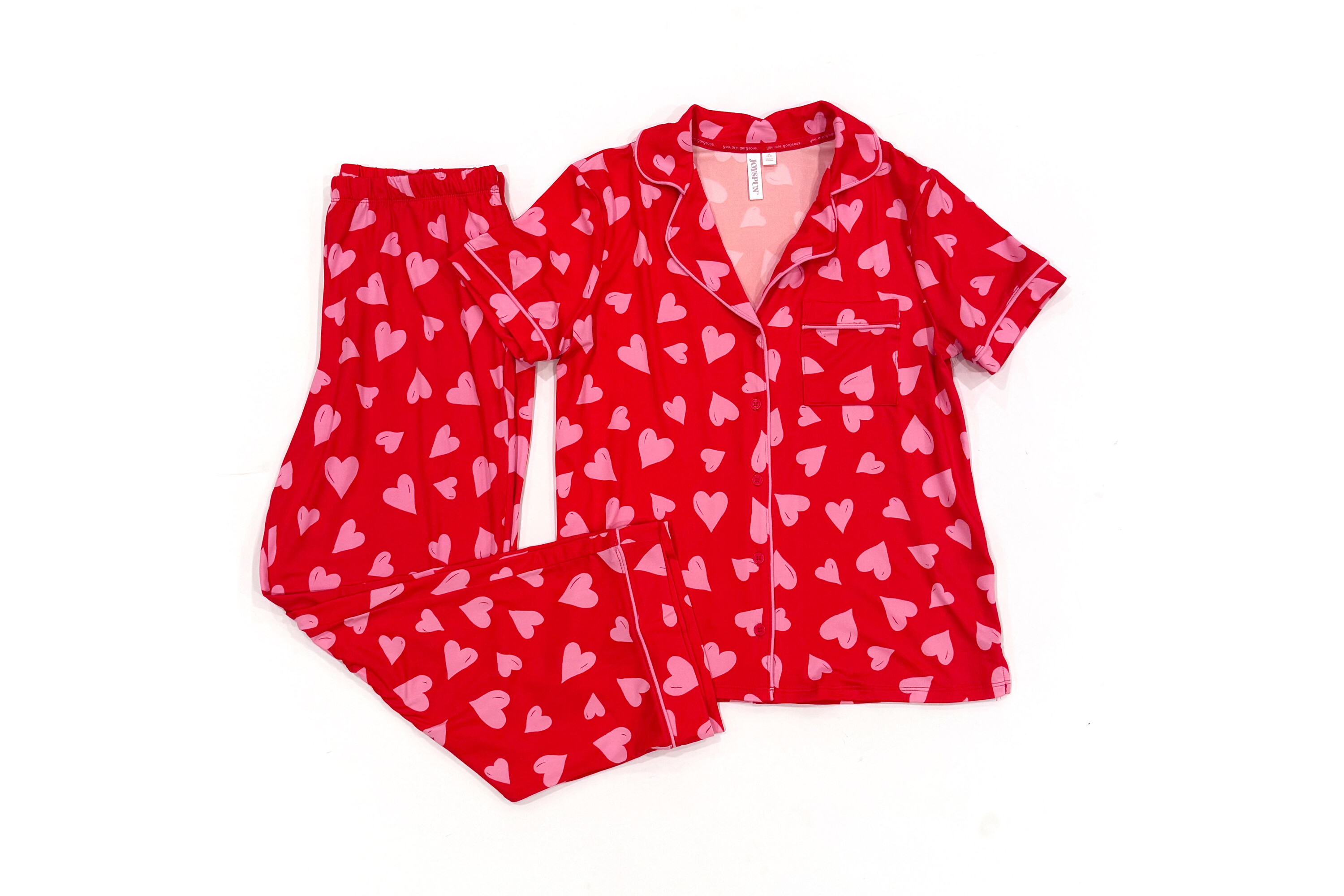 Joyspun Dreamy Soft Notch Collar Pajama Sets