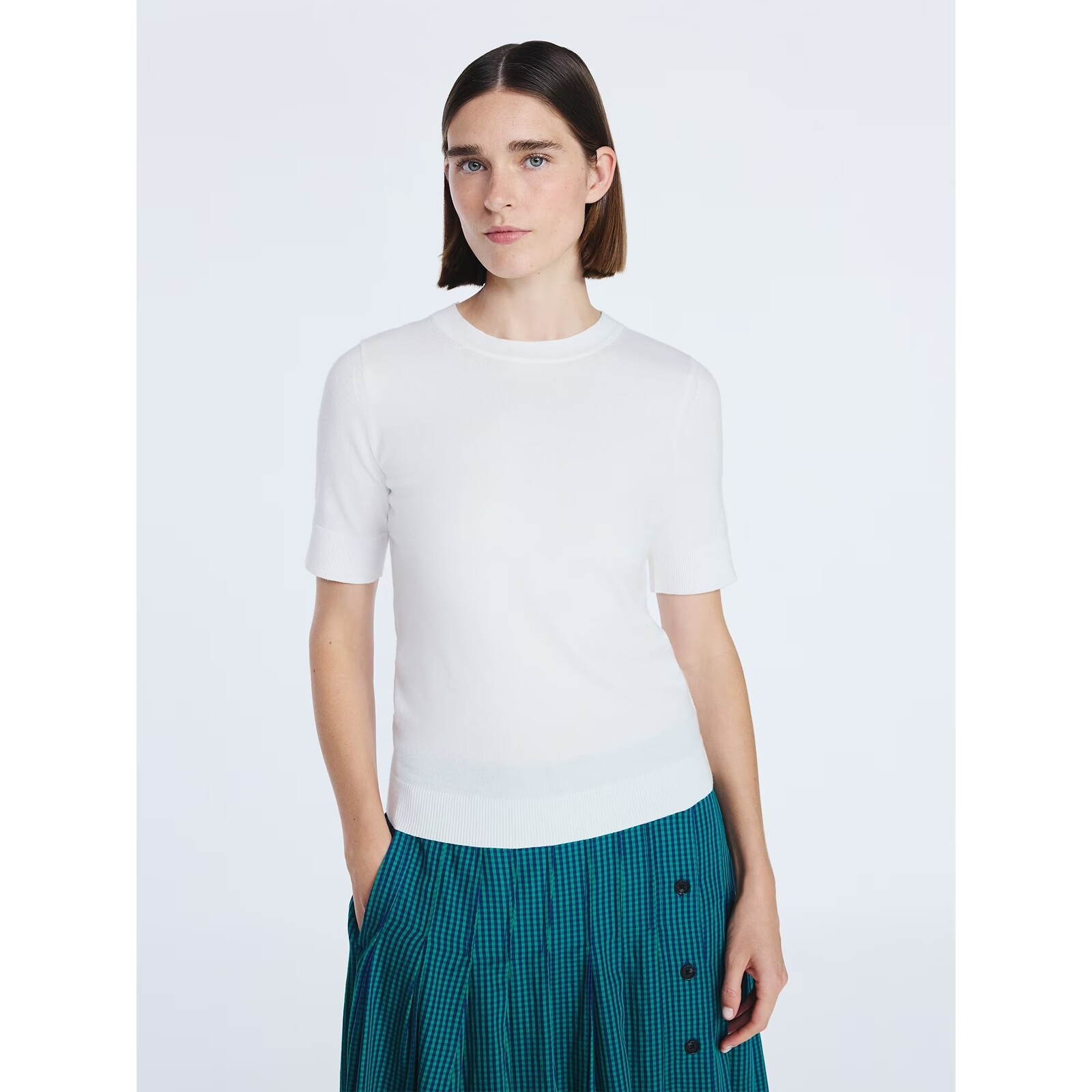 Free Assembly Cozy Yarn Shrunken Sweater Tee