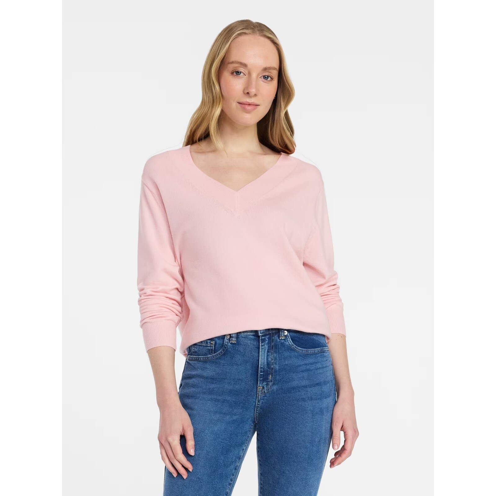 Time and Tru V Neck Sweater