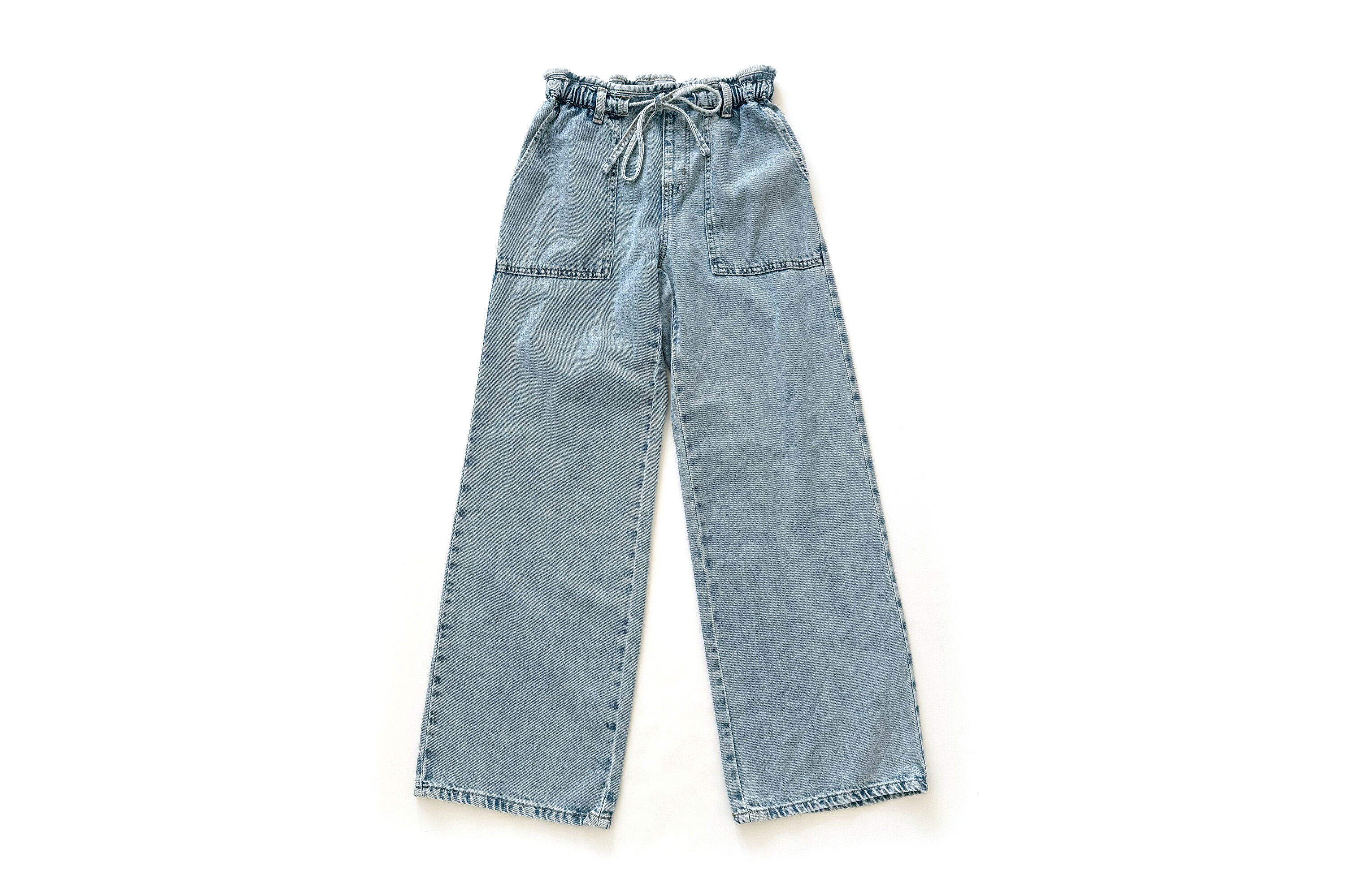 Time and Tru Pull On Wide Leg Jeans