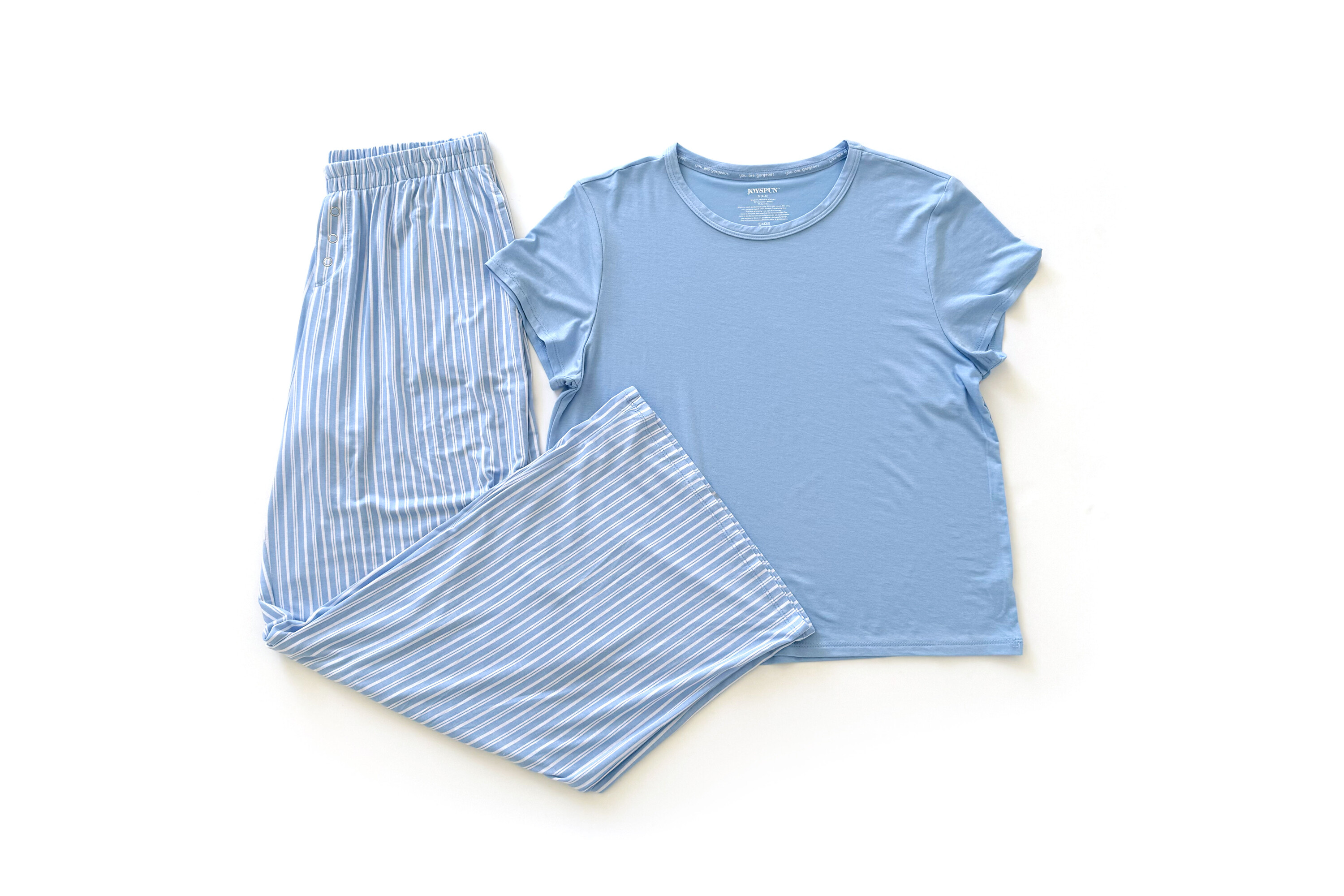 Joyspun Scoop Neck Modal Tee & Pajama Pants