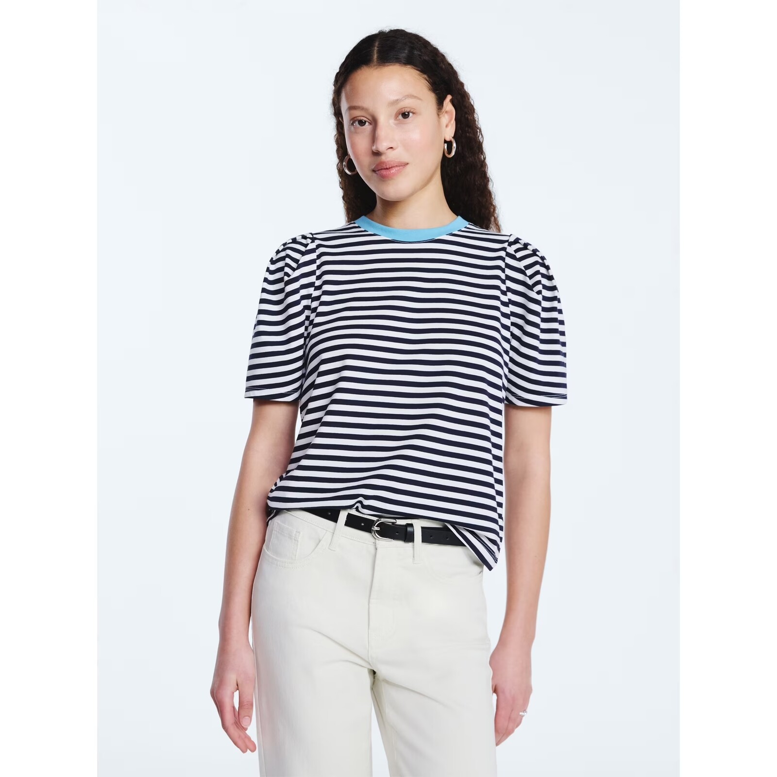 Free Assembly Puff Sleeve Crewneck Tee