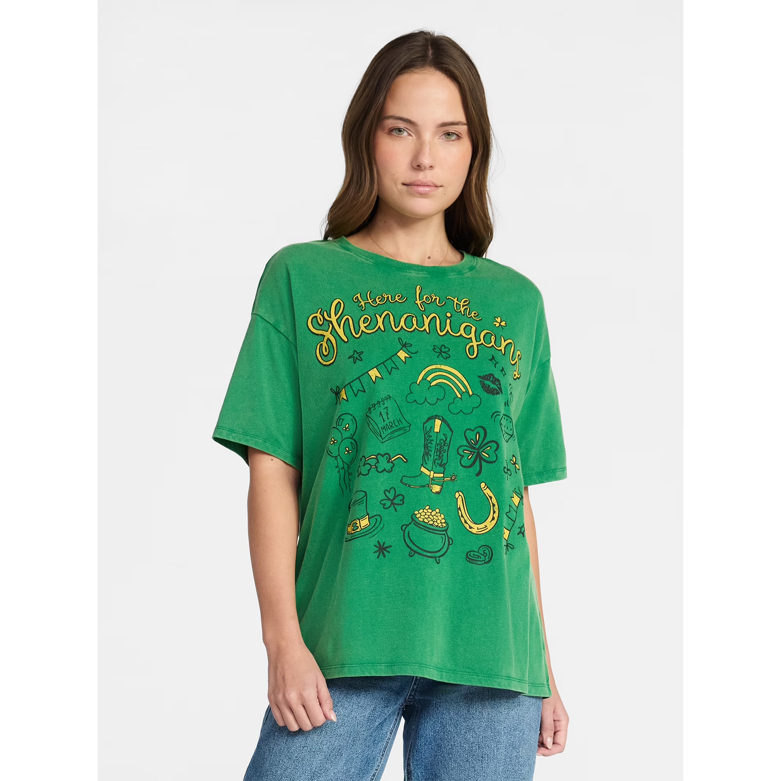 Way To Celebrate Women's Saint Patrick's Day Graphic Tee