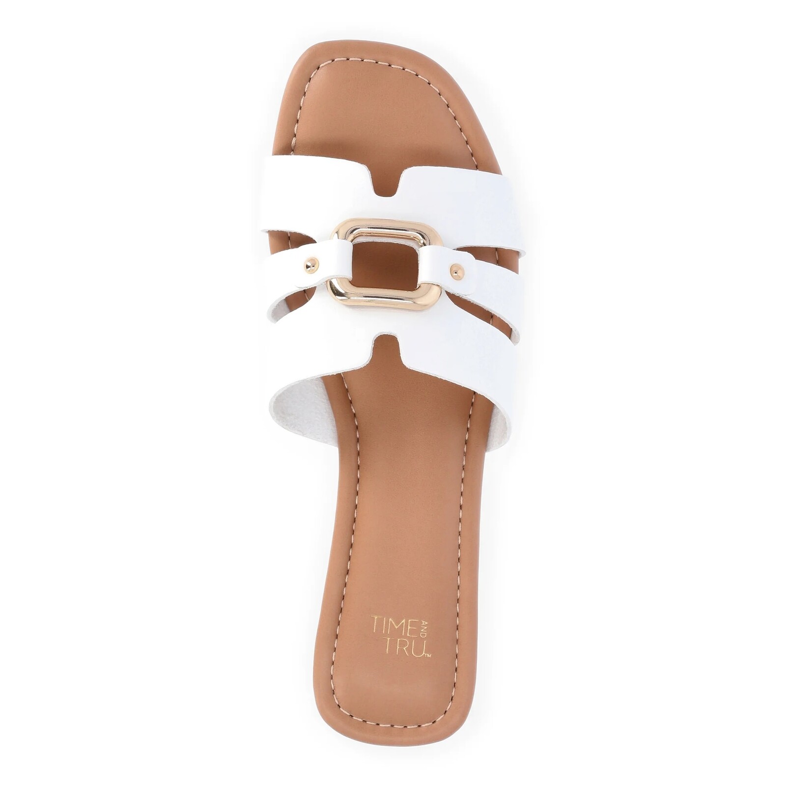 Time and Tru Hardware Slide Sandal