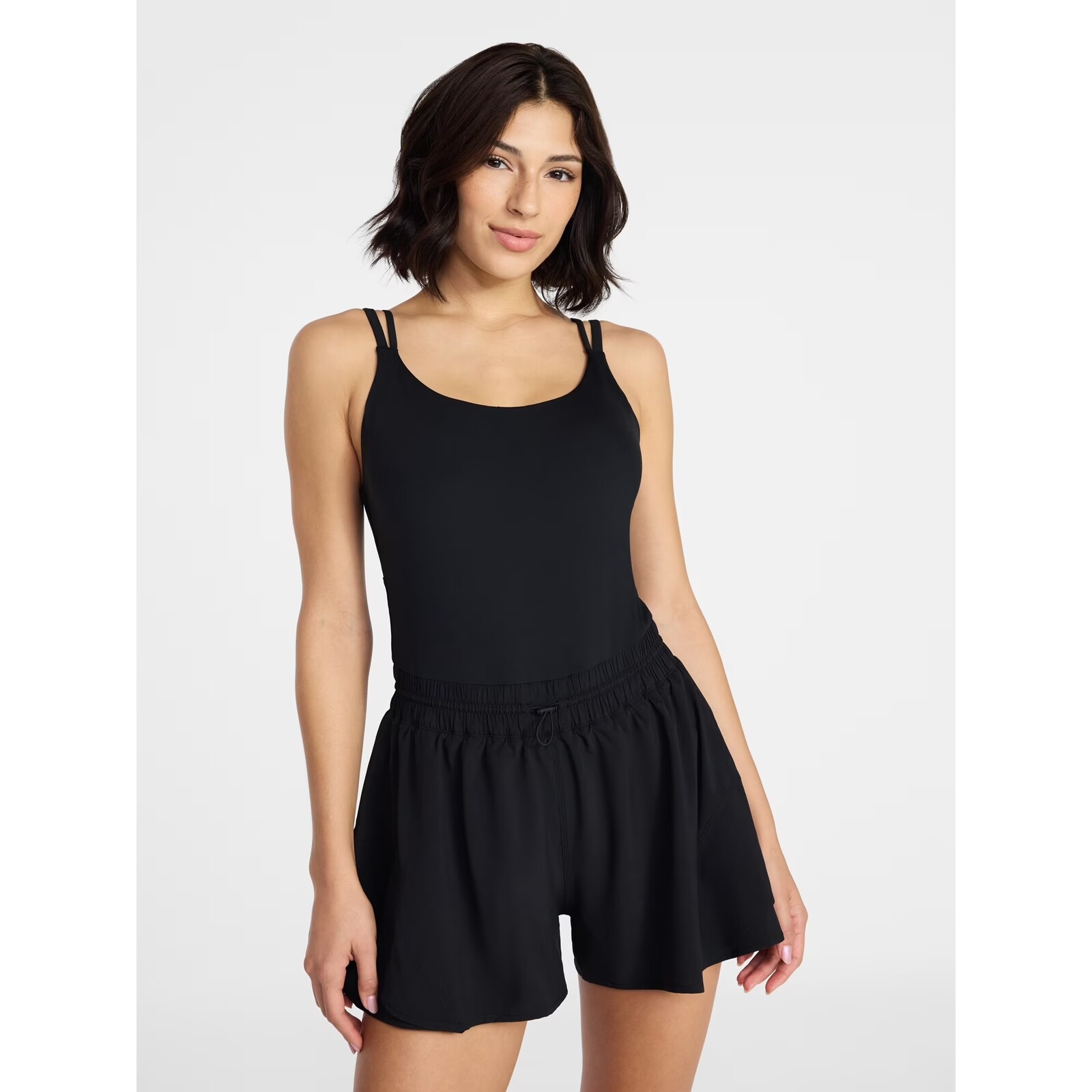Avia Clinched Waist Romper