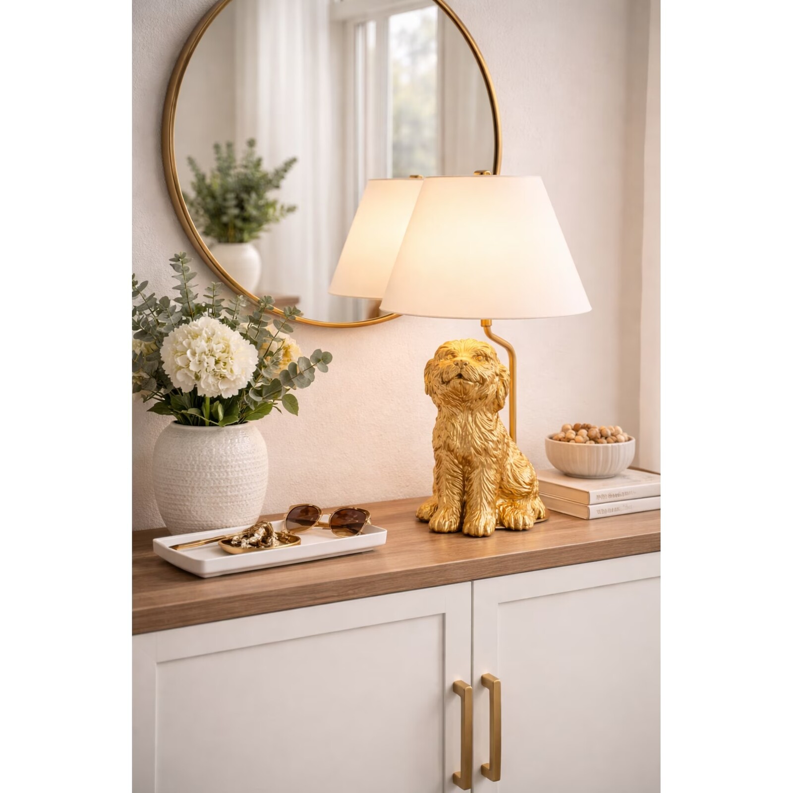Home Decor Collection Golden Doodle Table Lamp