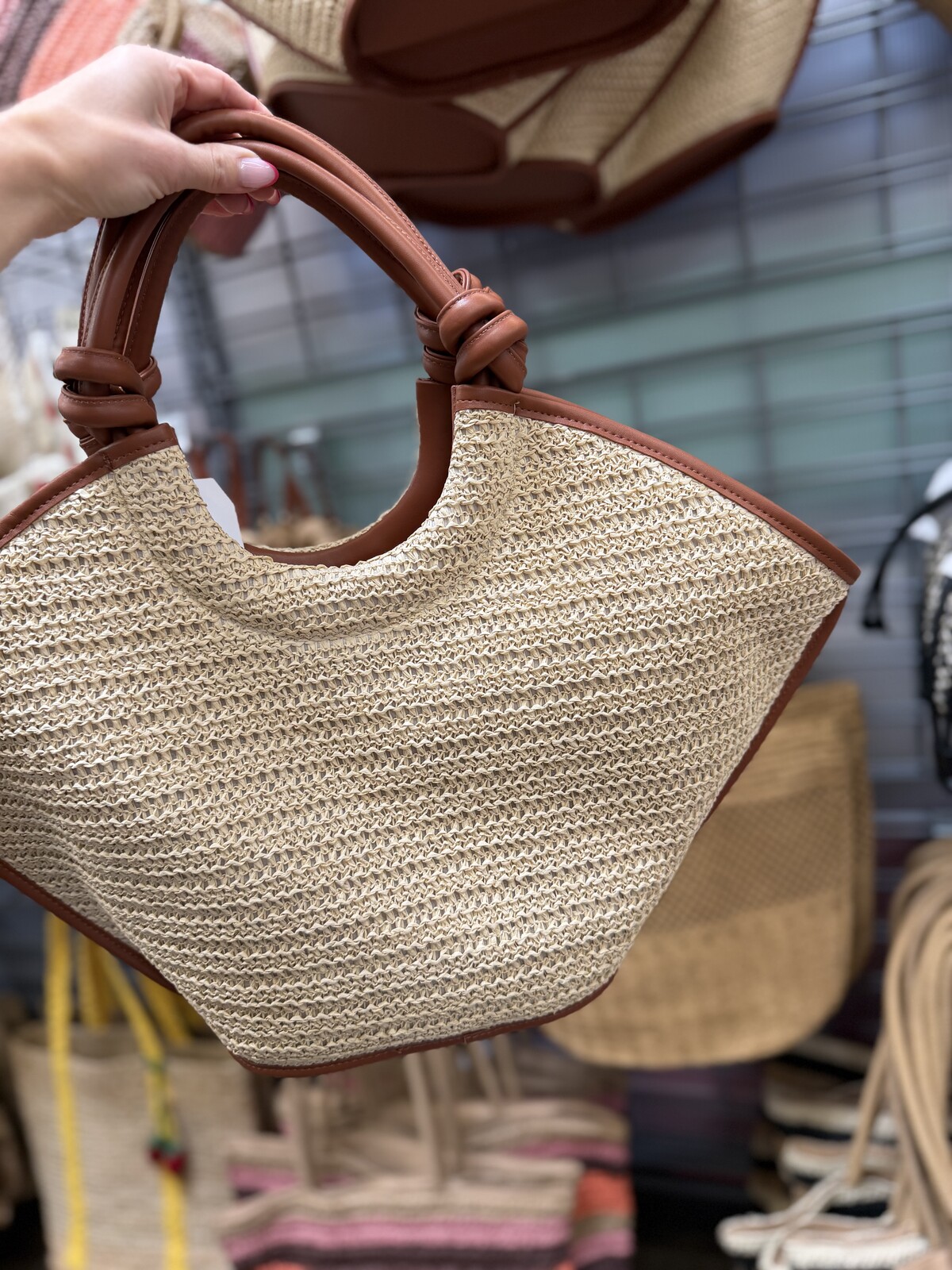 Time and Tru Straw Bags