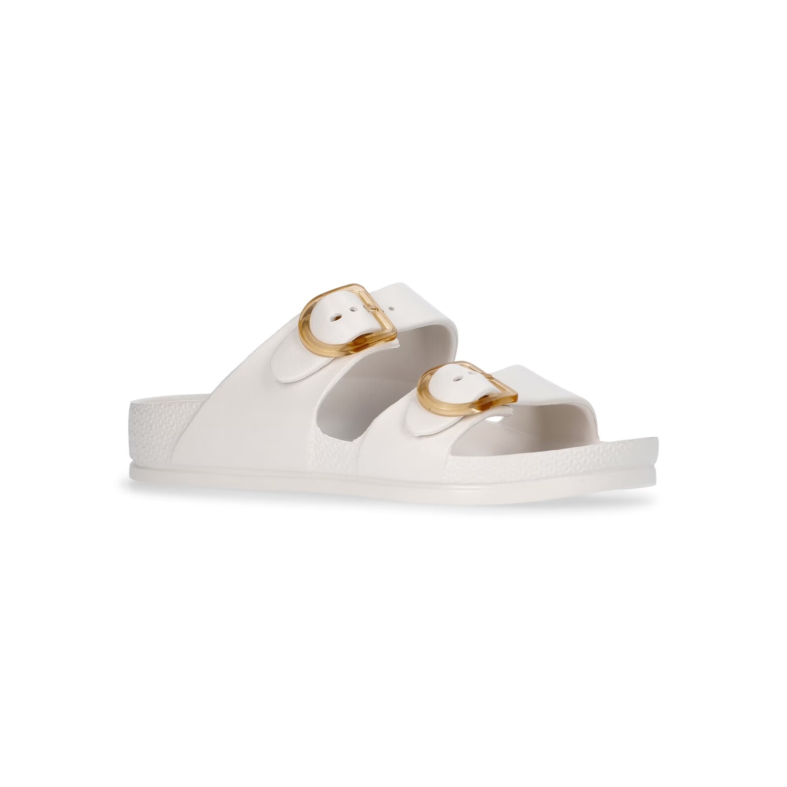 Time and Tru Double Buckle EVA Slide