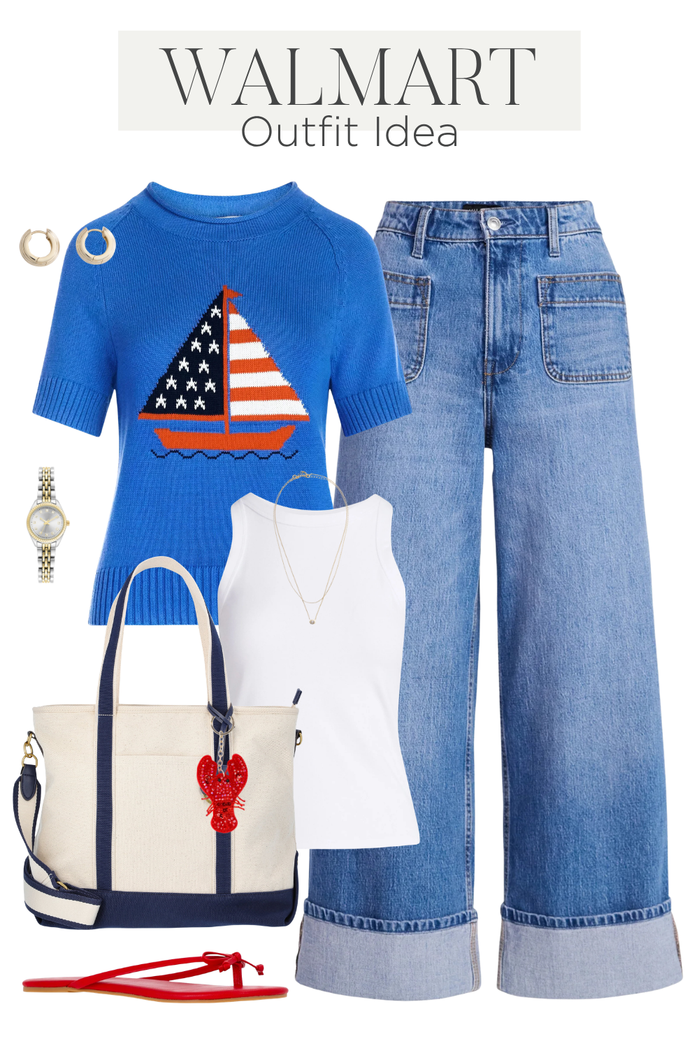 Free Assembly Nautical Outfit Idea