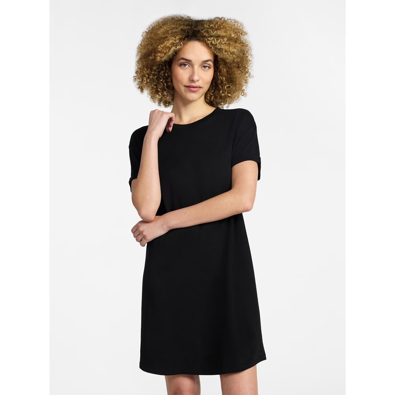 Time and Tru Cotton T-Shirt Dress