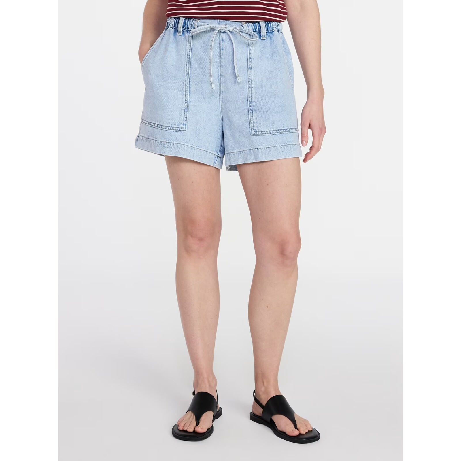 Time and Tru Drapey Utility Shorts