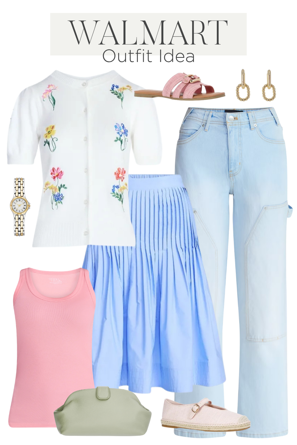 Free Assembly & Time and Tru Spring Outfit Finds