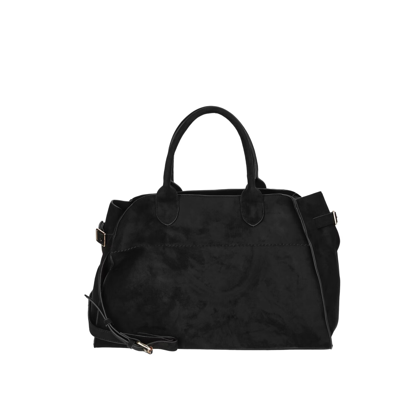 Time and Tru Sage Satchel Soft Faux Suede Tote